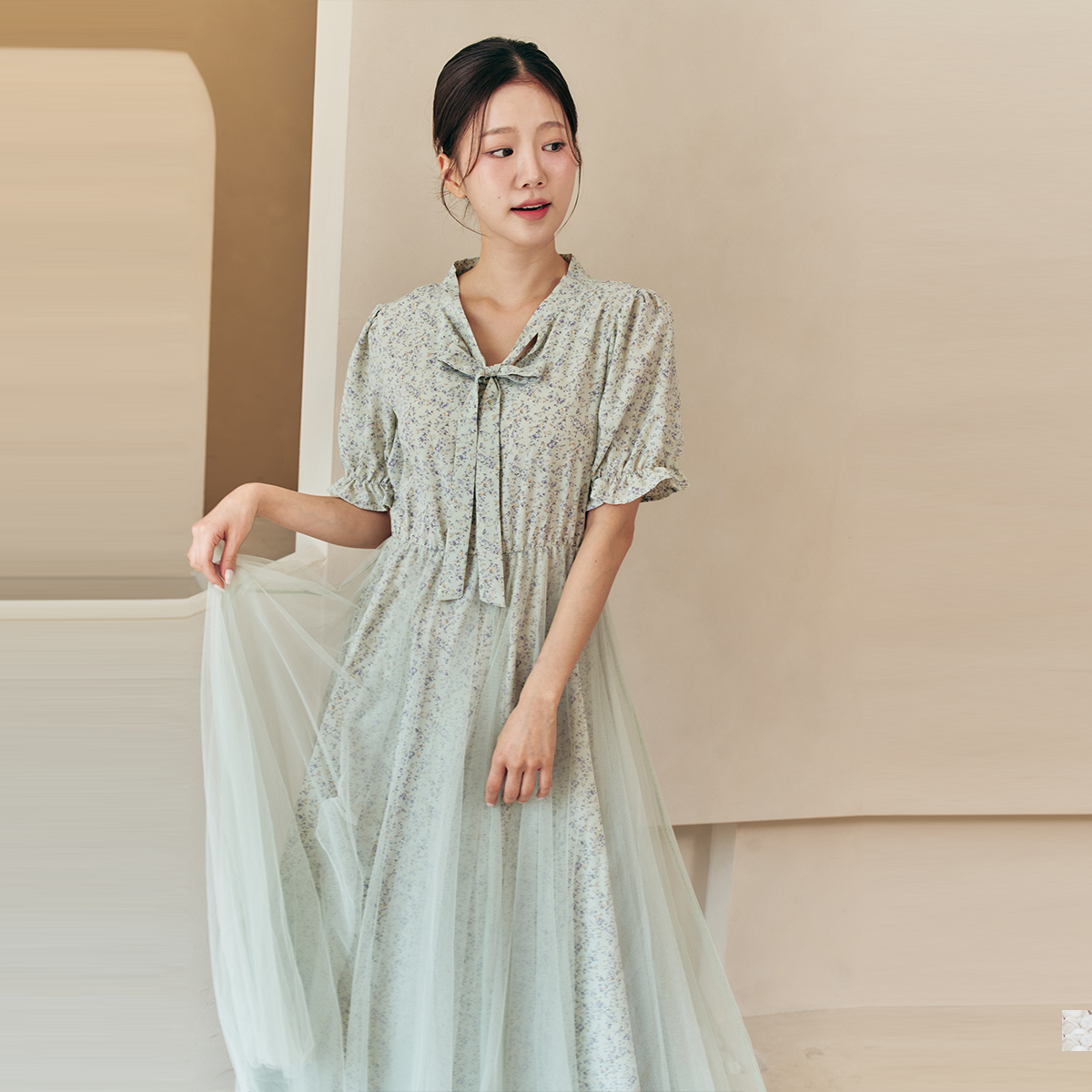 예뻐너 크로마 컬러믹스 노카라 트위드 자켓